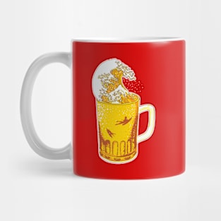 beer wave Mug